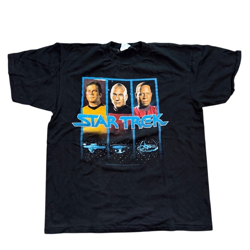 Dry Rot Vintage 90's Winterland Star Trek T Shirt *read*